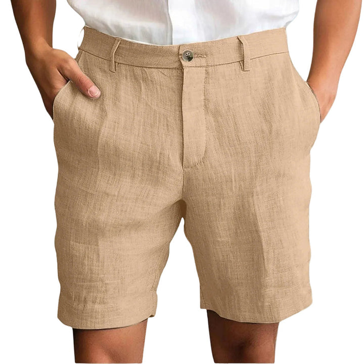 Fotis - Eleganti Pantaloncini in Lino