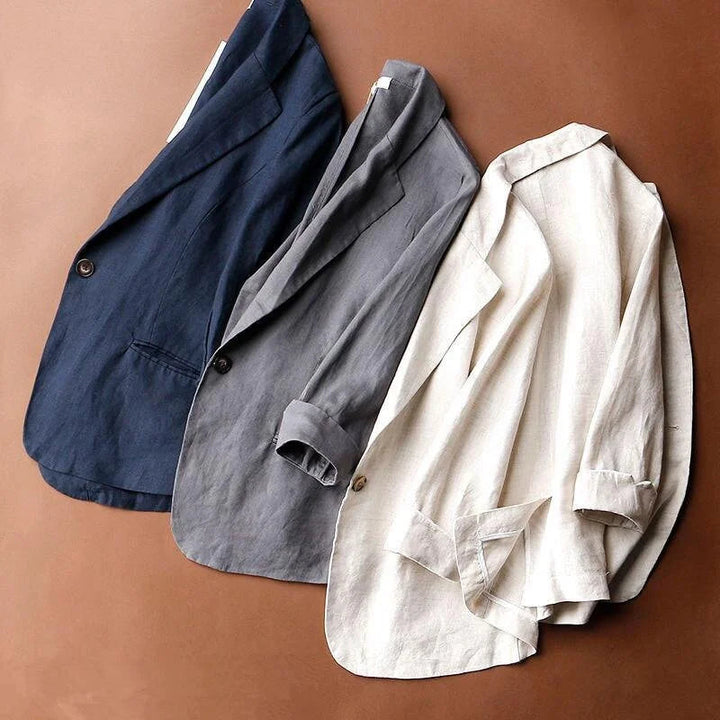 Mavis - Elegante Blazer In Lino