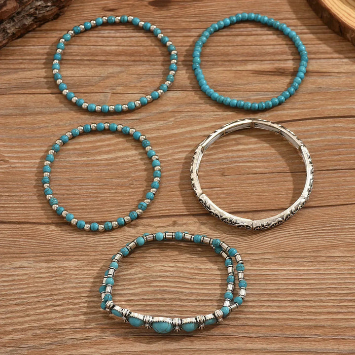 Nilay - Braccialetti Turchesi In Stile Boho