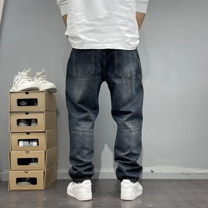 Laurent - Jeans in denim patchwork