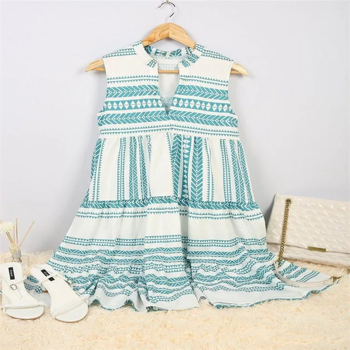 Lylah - Elegante Abito Estivo Con Stampa