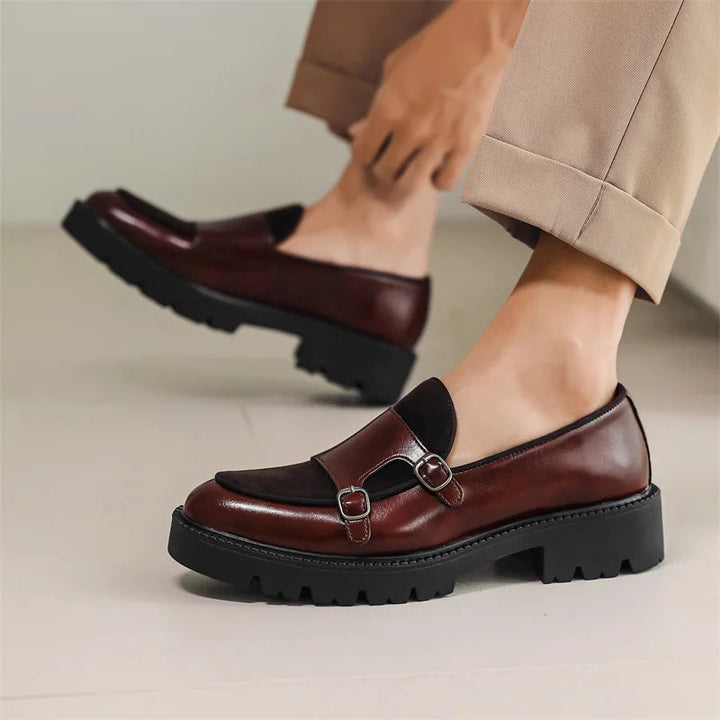 Bruce - Mocassino Antiscivolo In Pelle