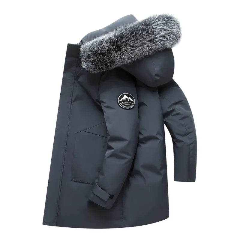 Eyal - Elegante Parka Bouclier a Maniche Lunghe