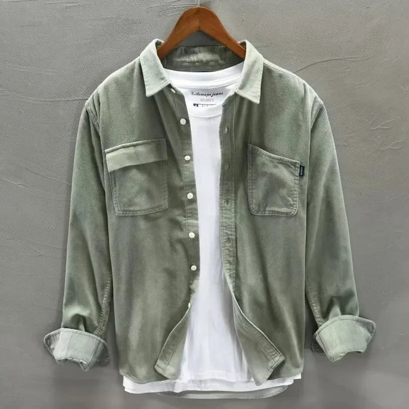 Aydin - Camicia a Maniche Lunghe Con Tasche