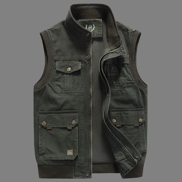 Sophian - Comodo Gilet Con Tante Tasche