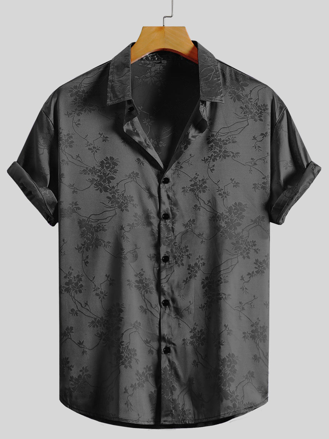 Bogdan - Elegante Manica Corta Stampato Camicia