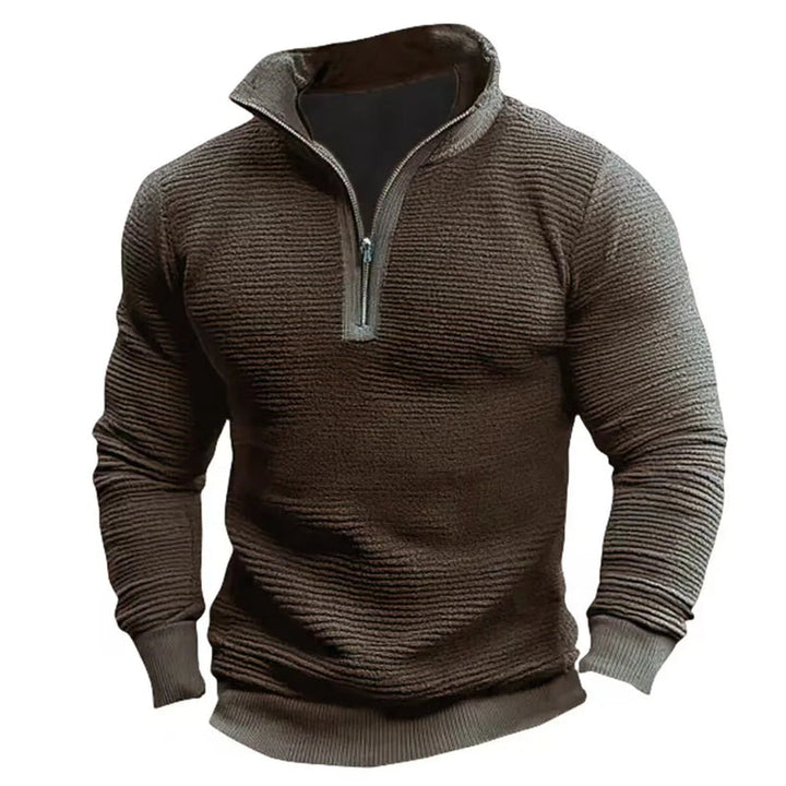 Saverio - Felpa Vintage Con Mezza Zip