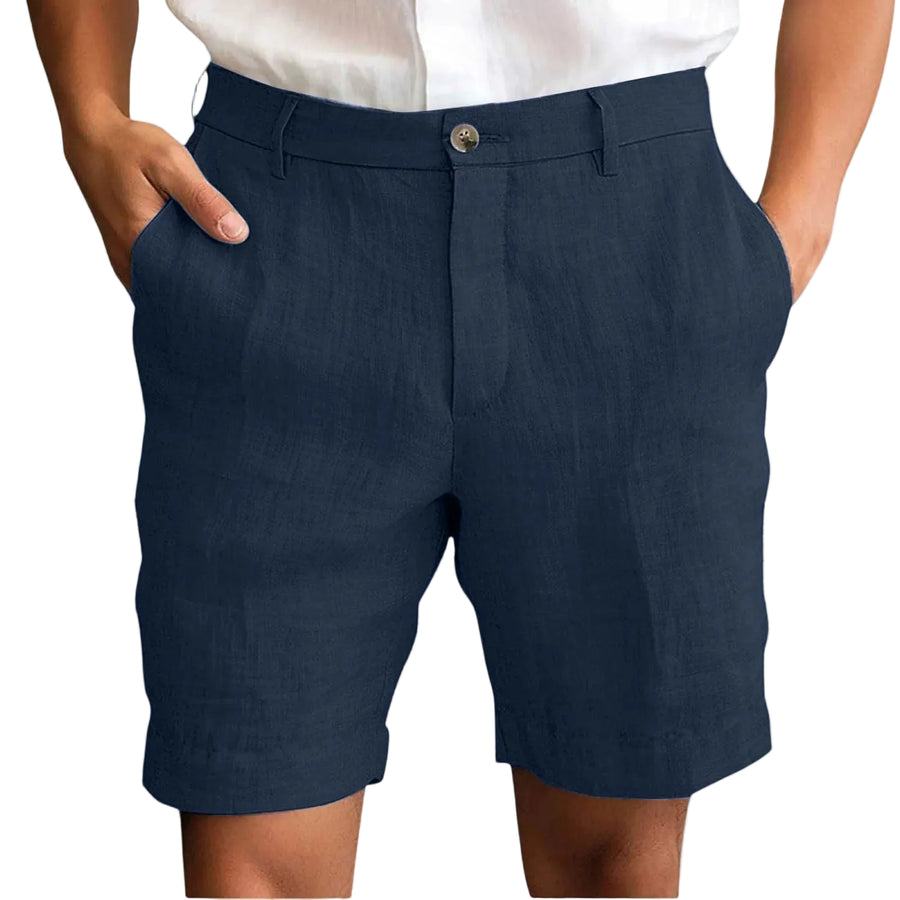 Fotis - Eleganti Pantaloncini in Lino