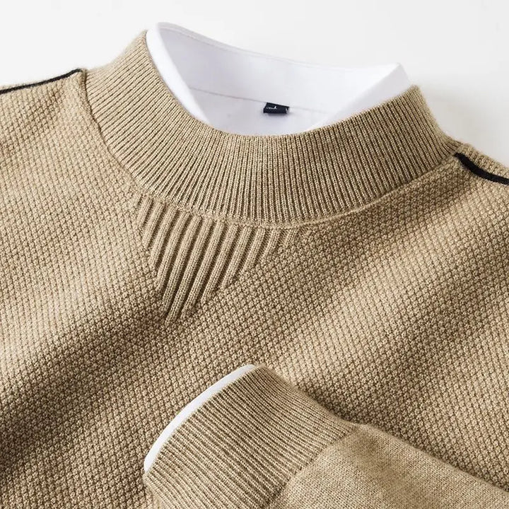 Calanthe - Maglione Jacquard a Maniche Lunghe