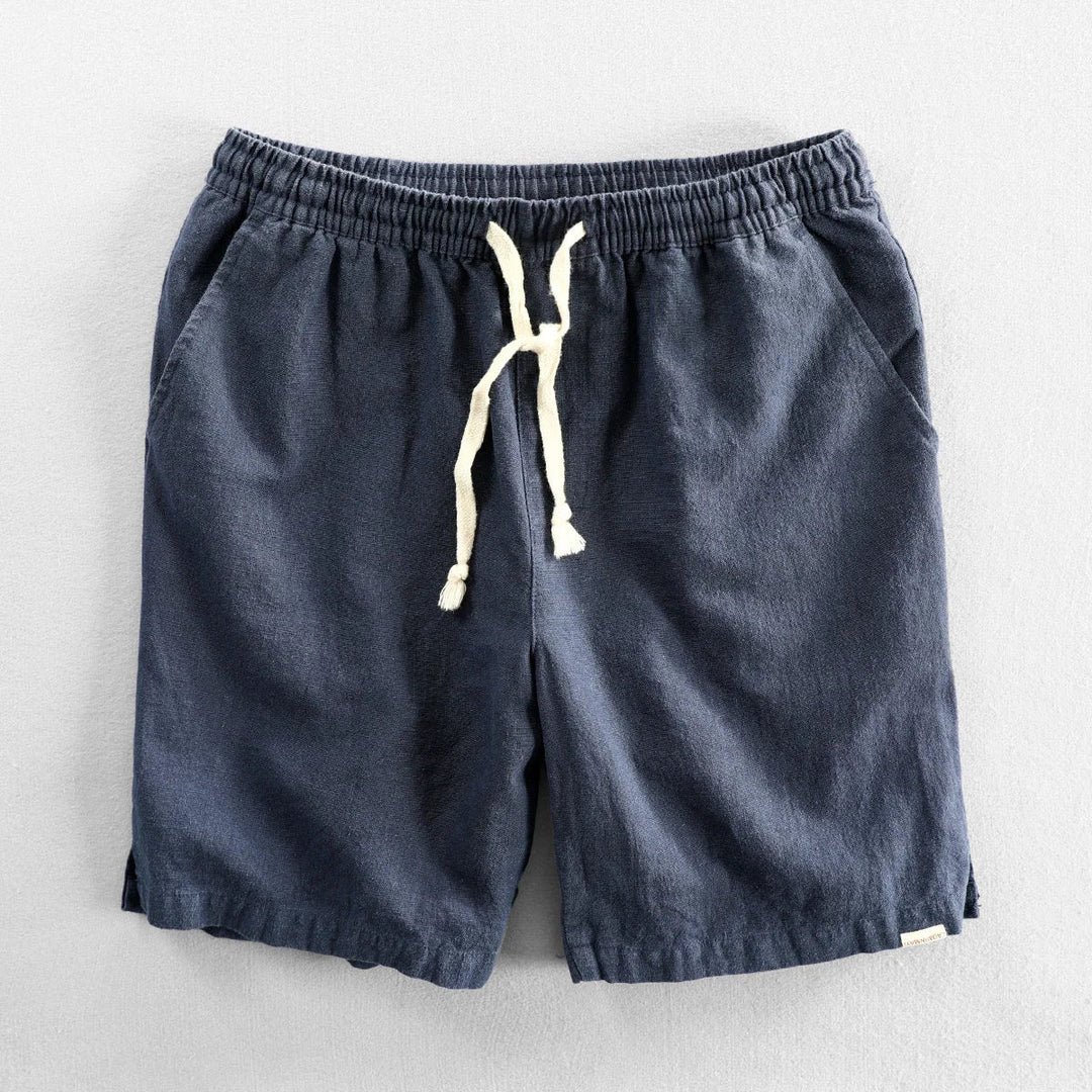 Leo - Pantaloncini Casuale In Lino
