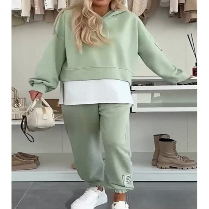 Bronie - Felpa Oversize Con Cappuccio e Pantaloni Jogger