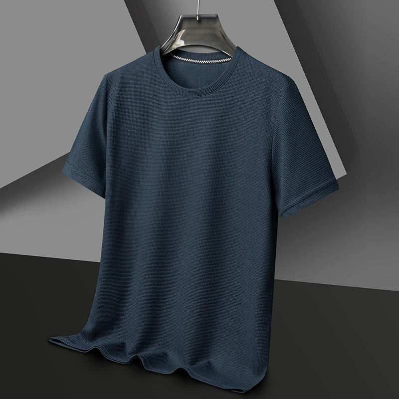 Michalis - Maglietta Elegante A Maniche Corte