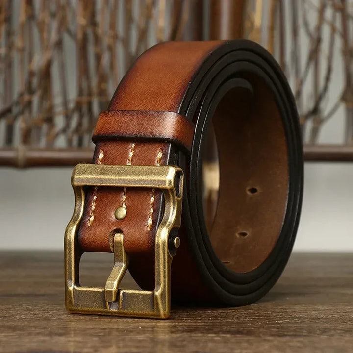 Jiri - Cintura In Pelle e Ottone