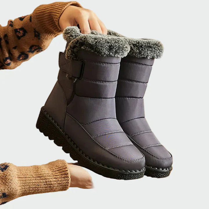 Kfirah - Stivaletti Da Neve Con Pelliccia Sintetica