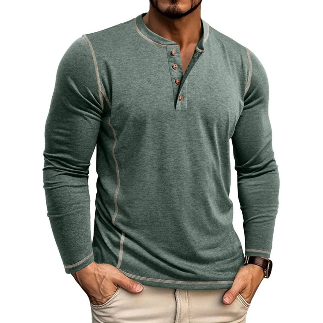 Chuck - Maglietta Casual a Maniche Lunghe