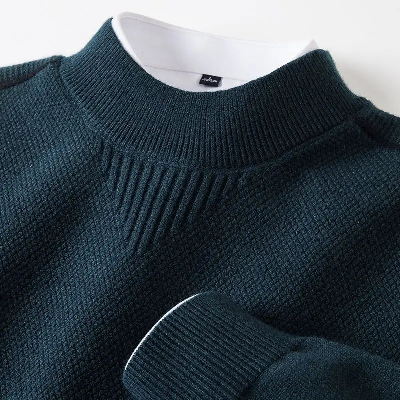 Calanthe - Maglione Jacquard a Maniche Lunghe