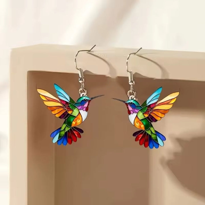Nahla - Collana e Orecchini Colibrì
