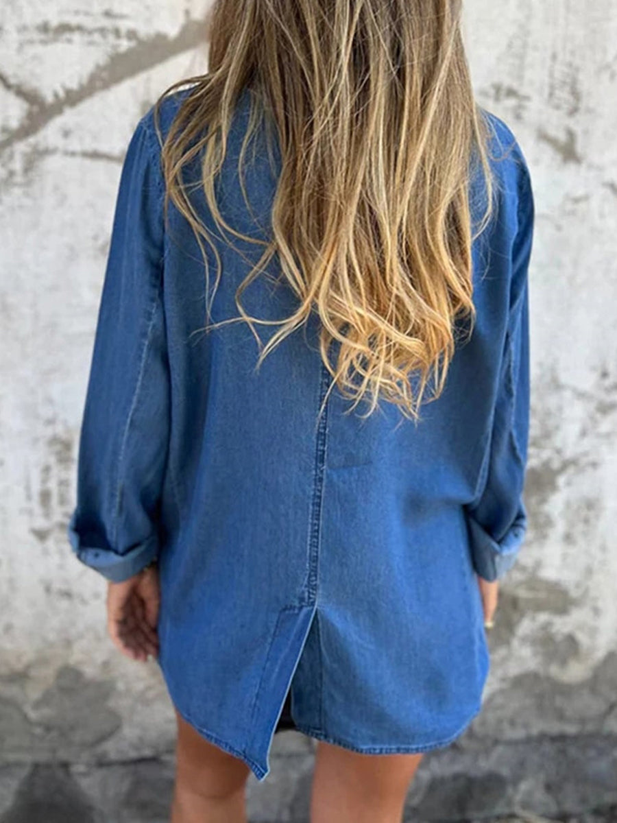 Romilda - Giacca Di Jeans Sovradimensionato