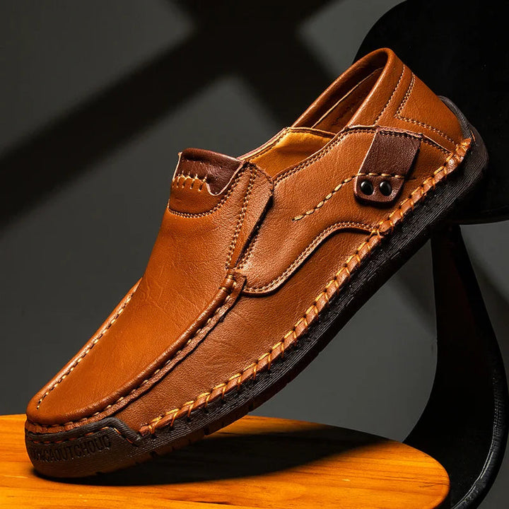 Razal - Eleganti Mocassini Slip-On In Pelle