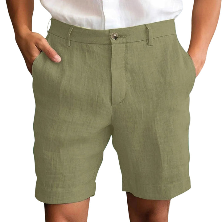Fotis - Eleganti Pantaloncini in Lino