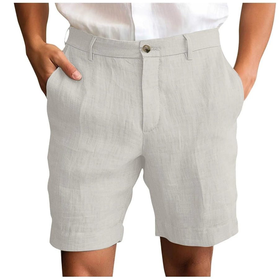 Fotis - Eleganti Pantaloncini in Lino