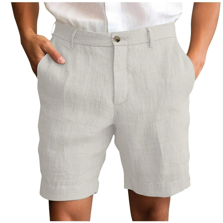 Fotis - Eleganti Pantaloncini in Lino