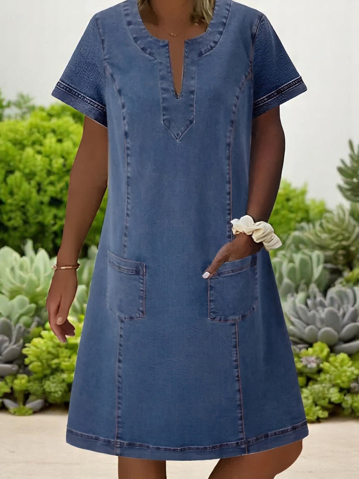Gilja - Abito In Morbido Denim