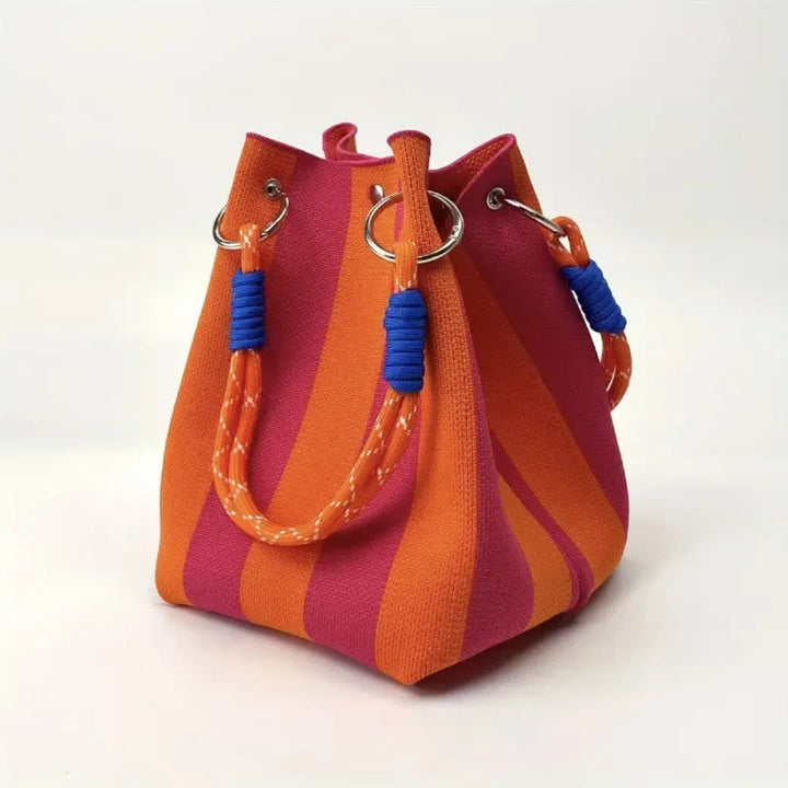 Nivean - Borsa Tote Lavorata a Maglia Transfrontaliera