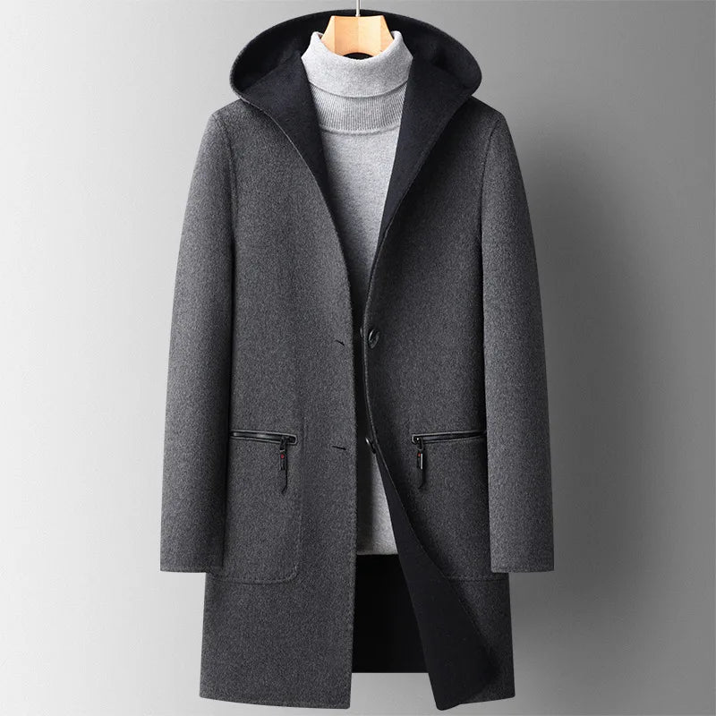 Teagan - Cappotto Di Lana Con Cappuccio