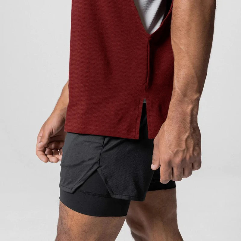 Julius – Gilet Girocollo Con Laterale Aperto