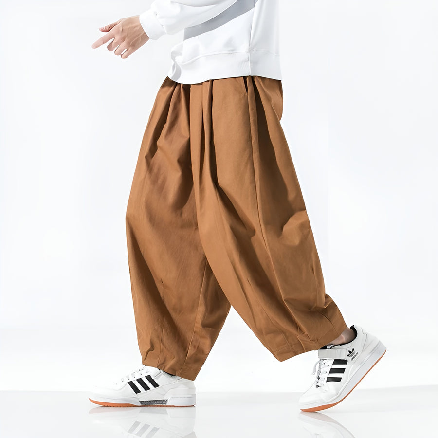 Paolino - Pantaloni Eleganti Dal Taglio Ampio