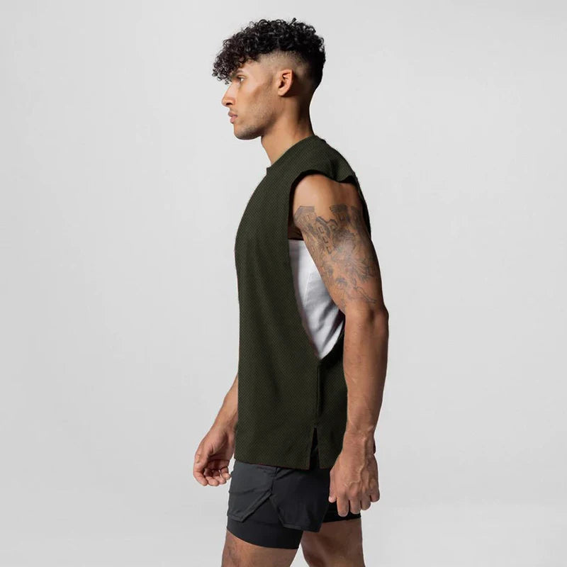 Julius – Gilet Girocollo Con Laterale Aperto