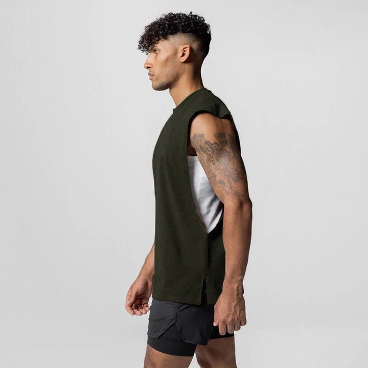 Julius – Gilet Girocollo Con Laterale Aperto