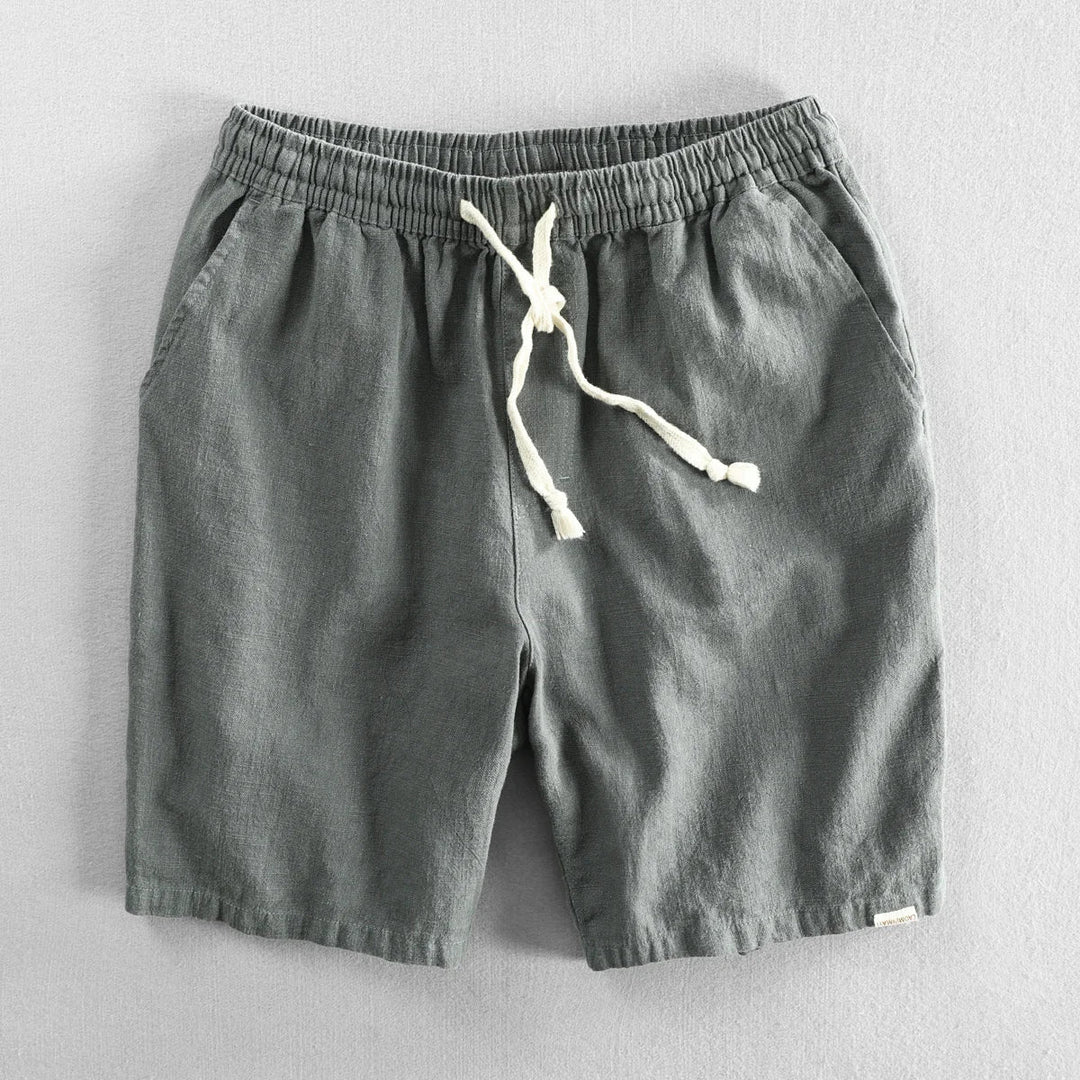 Leo - Pantaloncini Casuale In Lino