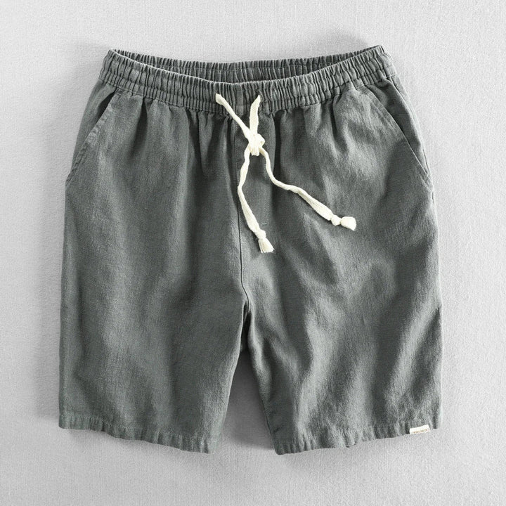 Leo - Pantaloncini Casuale In Lino
