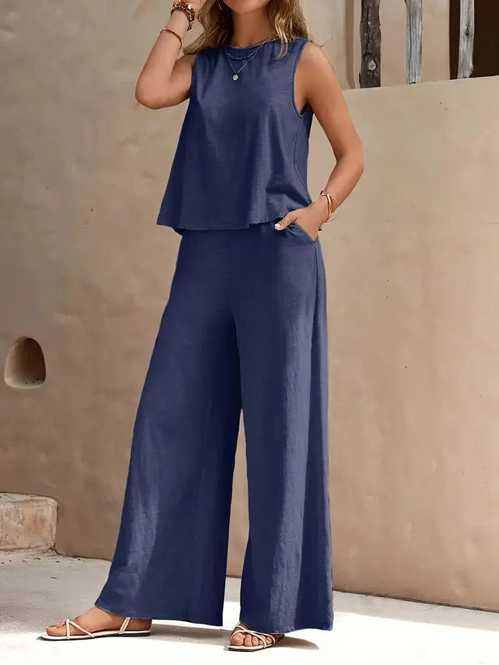 Dollie - Senza Maniche Set Due Pezzi