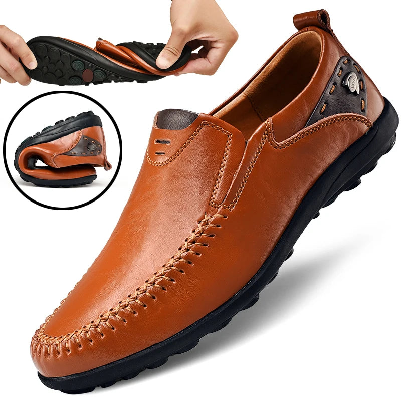 Shalav - Scarpa Casual In Pelle Senza Lacci