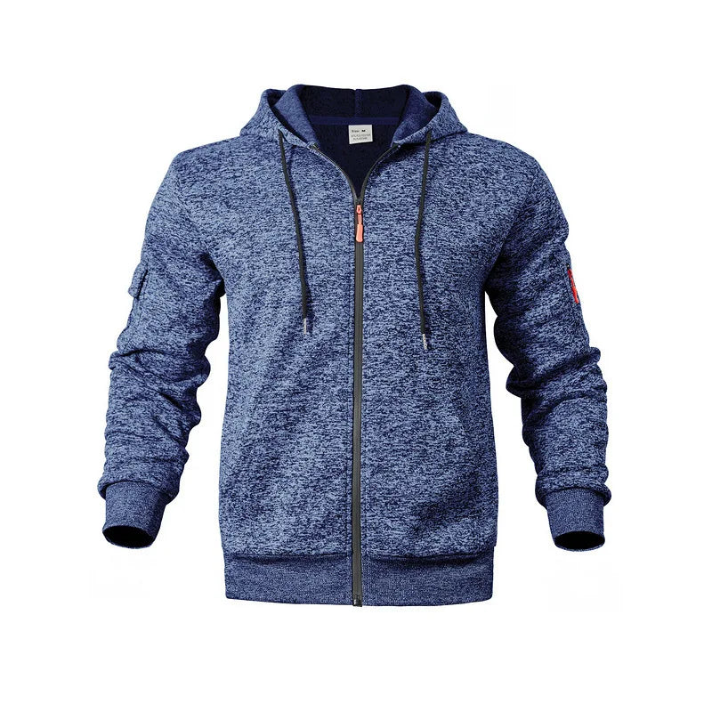 Jesson - Giacca Elegante In Pile Con Cappuccio