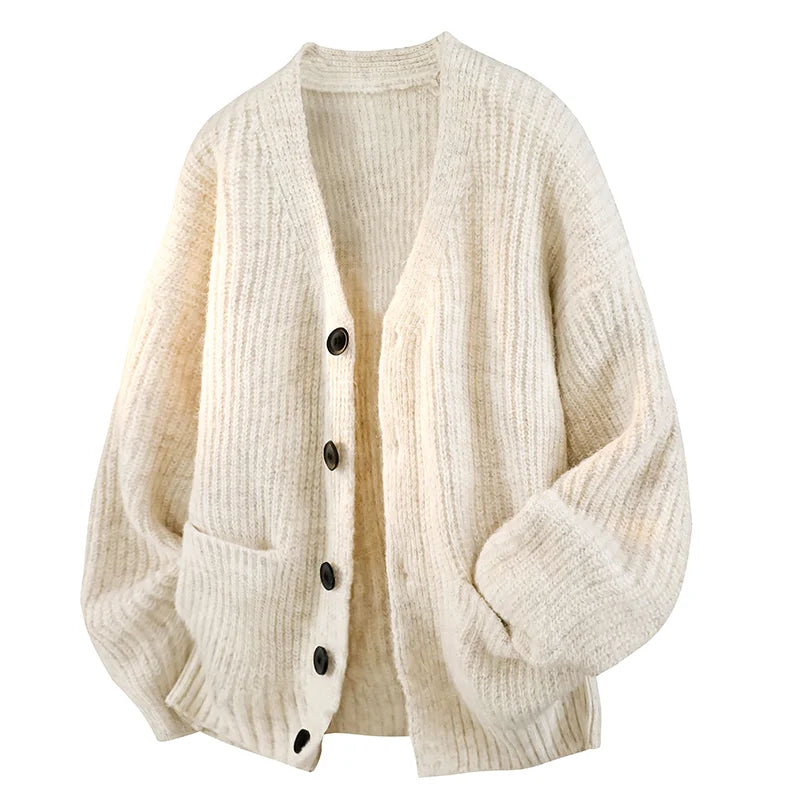 Soumaila - Cardigan Comodo Con Scollo a V