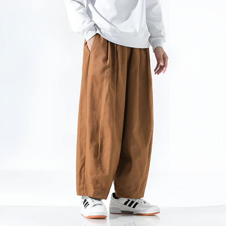 Paolino - Pantaloni Eleganti Dal Taglio Ampio