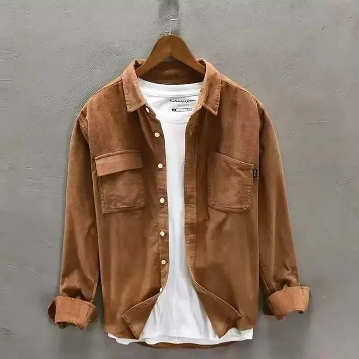 Aydin - Camicia a Maniche Lunghe Con Tasche
