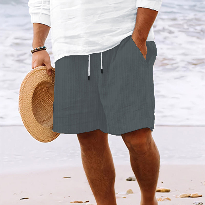 Arnaldo - Pantaloncini Casual Larghi Con Elastico