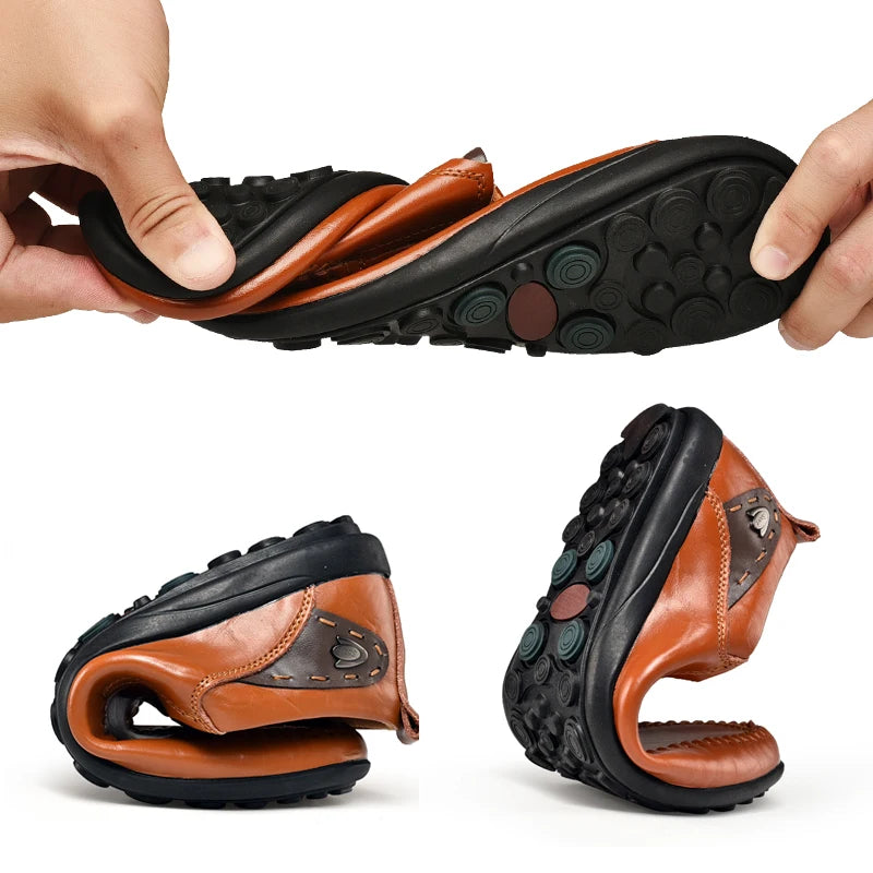 Shalav - Scarpa Casual In Pelle Senza Lacci
