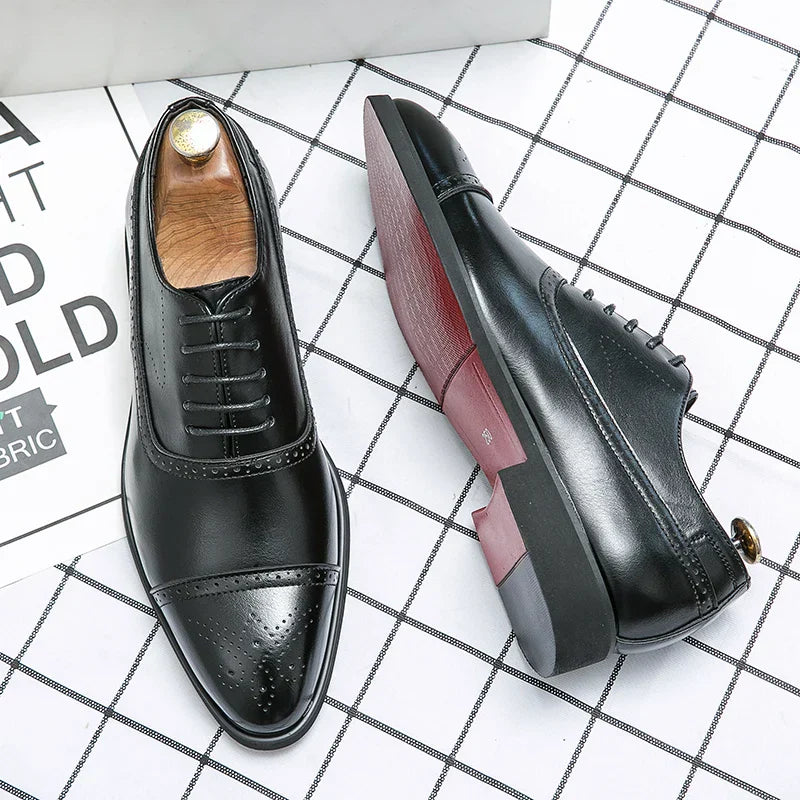 Zydan - Scarpe Casual Stringate In Pelle