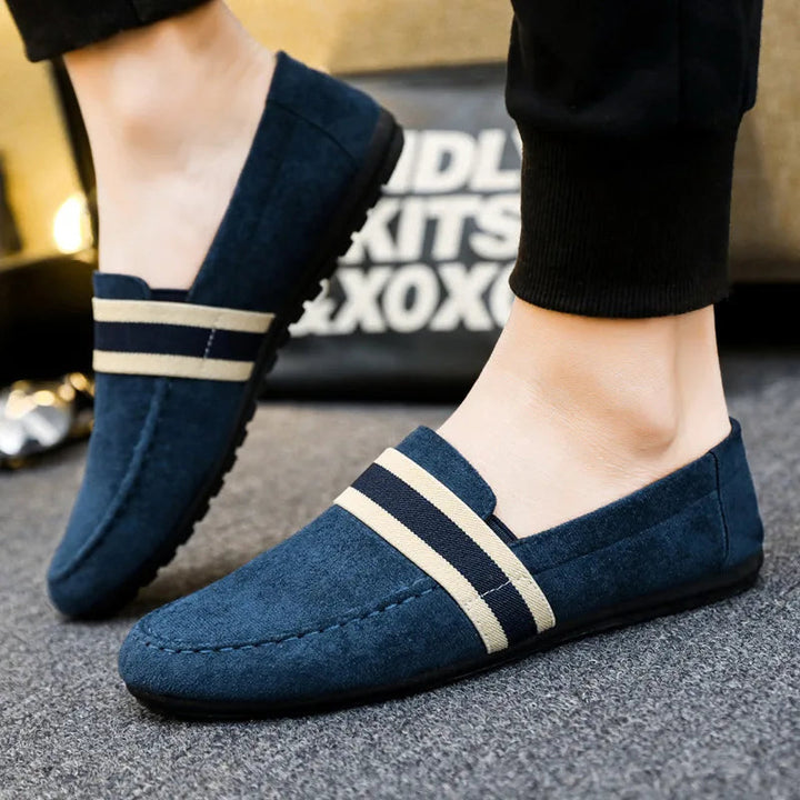 Hanno - Mocassini Casual a Righe