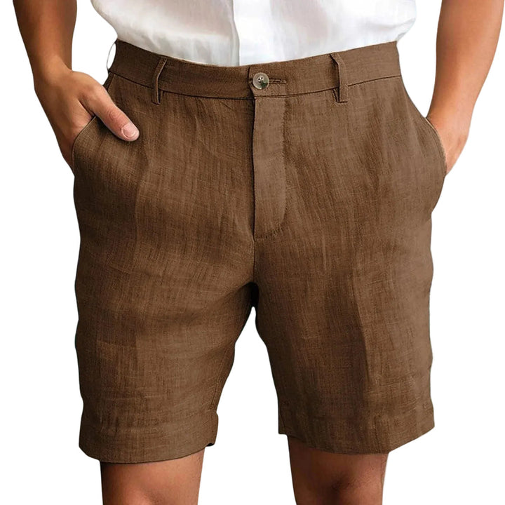 Fotis - Eleganti Pantaloncini in Lino