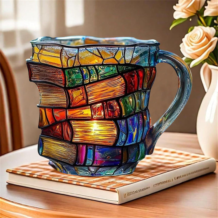 MugArt - Tazza con Libro Dipinto