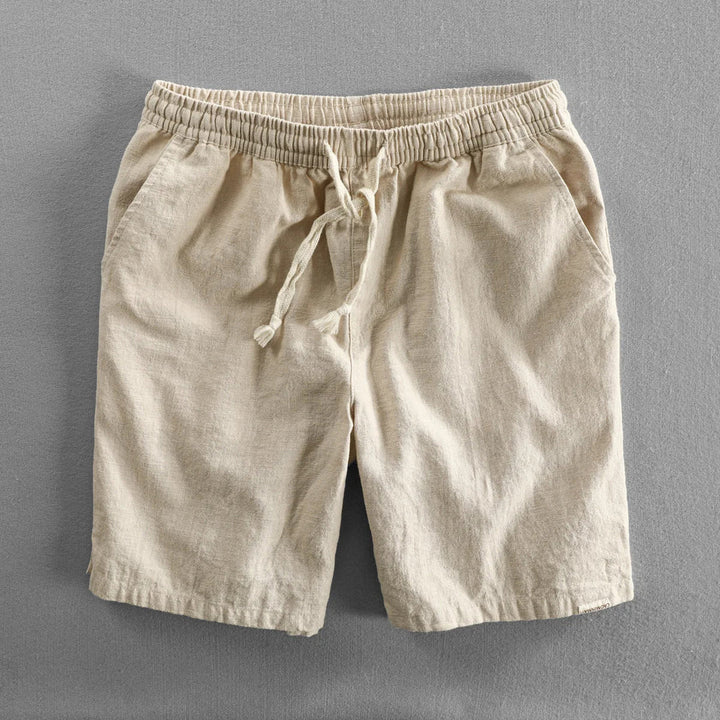 Leo - Pantaloncini Casuale In Lino