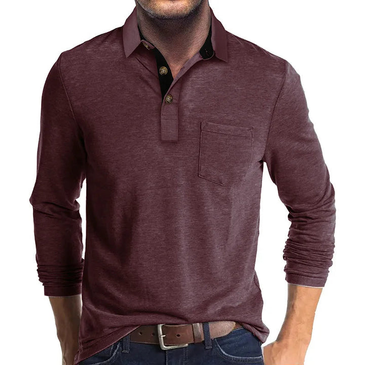 Romualdas - Camicia Elegante a Maniche Lunghe