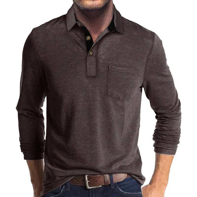 Romualdas - Camicia Elegante a Maniche Lunghe